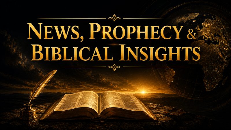News, Prophecy & Biblical Insights